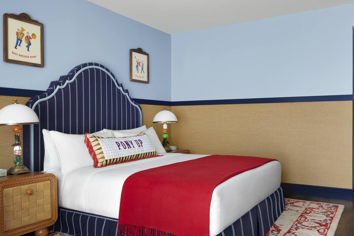 image of a Hilton hotel room in Texas